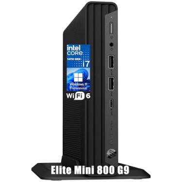 Imagem de HP Computador De Mesa Empresarial Elite Mini 800 G9, Processador Intel I7-14700 14ª Geração Com 20 Núcleos E Até 5,4 Ghz, 64 Gb Ram Ddr5, Ssd Pcie 2 Tb, Wi-Fi 6, Bluetooth, Tipo C, Teclado Mouse, Wi