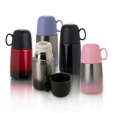 Imagem de Garrafa térmica de 250ml inox - VpShop, Roxo