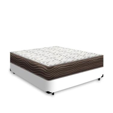 Imagem de Cama Box com Colchão de de Espuma D45 Ortobom ISO 150 Viúva 128cm, Bra