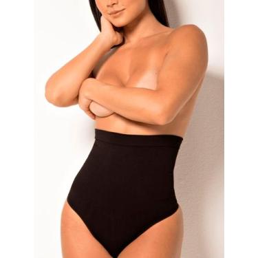 Imagem de Calcinha Modeladora Fio Dental Trifil CE5559 Cintura Alta Microfibra T