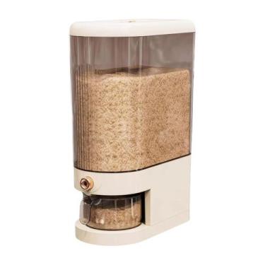 Imagem de Pote Armazenamento Dosador Dispenser Cereais Ração - Global Compras, B