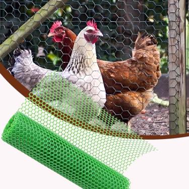 Imagem de Cerca De Plástico De Rede De Jardim Feita De Malha De Proteção De Gramado Hdpe 0,5 M X 10 M Cerca De Malha à Prova De Podridão De Grade De Reforç, Green Net Hole: 1.2 Cm, 1,2m x 2m