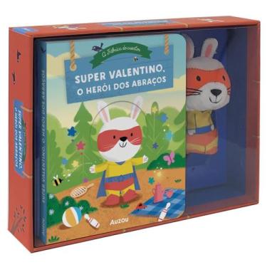 Imagem de Livro - A Fábrica de Contos: Super Valentino, o herói dos abraços