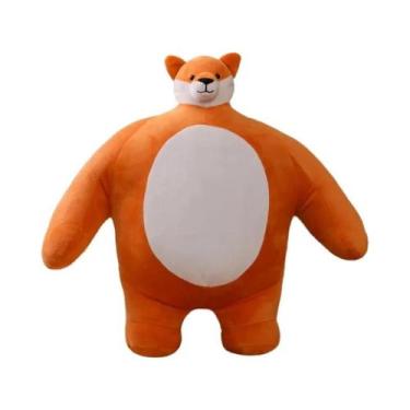 Imagem de Urso De Pelúcia Com Cabeça Pequena, Brinquedo De Pelúcia 22/45cm, Leão