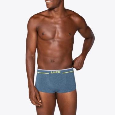 Imagem de Cueca Lupo Sunga Fio Texturizado 00526-001, Azul, GG