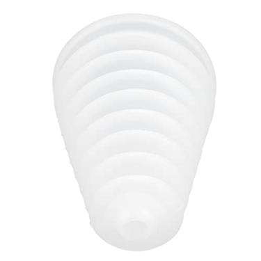 Imagem de Yctze Tampa de Poeira de Martelo Elétrico - Tampa de Proteção de Borracha Branca Estendida para Perfuração Elétrica, Dispositivo à Prova de Poeira para Martelo, Impacto e Exercícios Manuais