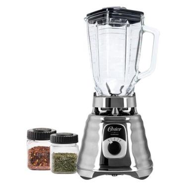 Imagem de Kit Oster New Osterizer Liquidificador E Mini Jarras Prata 220V, 220V