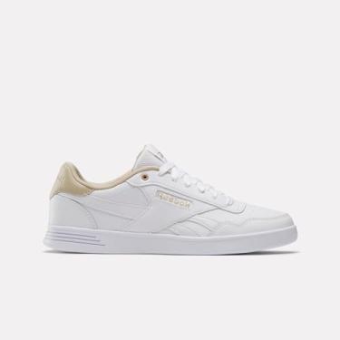Imagem de Reebok Tênis unissex Court Advance, FTWWHT/Oat/Bon, 4.5 UK, Ftwwht Oat Bon, 39