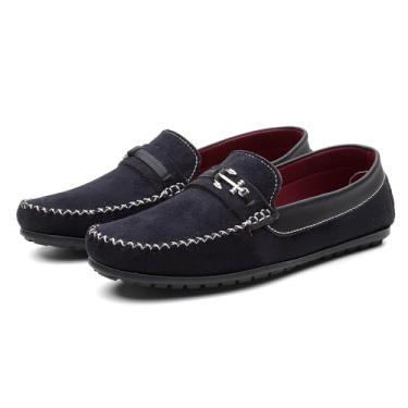 Imagem de Dockside Mocassim Masculino Drive Detalhe Ancora Solado Borracha Confortavel Basico Dia a Dia Tamanho:38;Cor:Preto;Gênero:Masculino;Departamento BS:Esporte