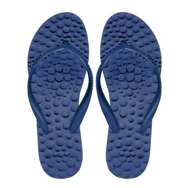 Imagem de Sandalia Ortopedica Flyfeet Relax Anabela, Azul