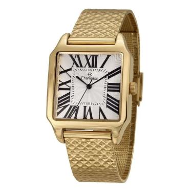 Imagem de Relógio CHAMPION feminino dourado analógico CN21318H