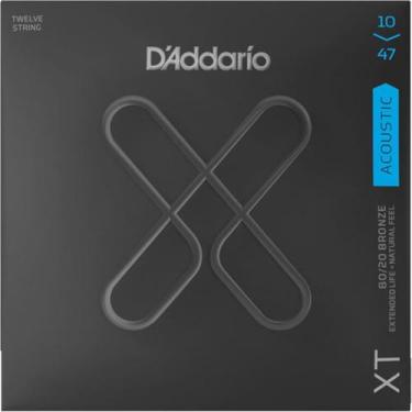 Imagem de Encordoamento para Violão Aço 12 Cordas D'Addario XTABR1047-12