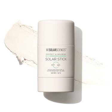 Imagem de MDSolarSciences Mineral Solar Stick SPF 40 - Lichtgewicht, olievrije formule - Breedspectrum UV-bescherming met zinkoxide - 80 minuten waterbestendigheid - 0.6 Oz / 17 g