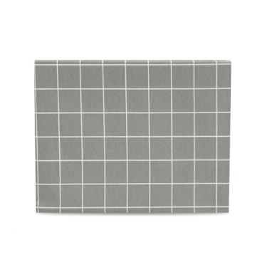 Imagem de Lençol Casal Avulso de Cima c/bainha Estampado Percal 180 Fios (GEOMÉTRICO CINZA)