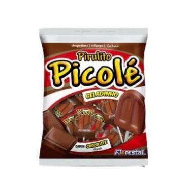 Imagem de Pirulito Picolé Chocolate 550g - Florestal