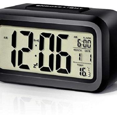 Imagem de Despertador Digital Números Grandes Lcd 1019