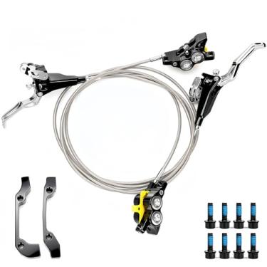 Imagem de KOONDHEEND Alavancas de freio dianteiras traseiras atualizadas para Sur-Ron Light Bee X | para Talaria XXX | para Talaria Sting MX3 / R MX4 | para Segway X160 X260 | Conjunto completo de freio