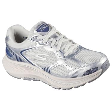 Imagem de Skechers Tênis feminino Go Run Consistent 2.0 Volt, prateado, 35 BR