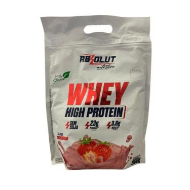 Imagem de Whey Protein LUT High Sabor Morango Refil 900g Absolut Nutrition