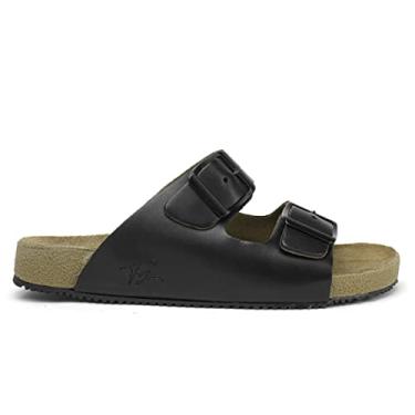 Imagem de Sandalia Chinelo Masculino Birken Feito A Mão Polo City 089 (Preto, BR, Adulto, Numérico, 37)