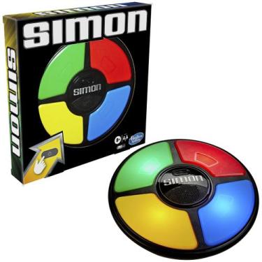 Imagem de Jogo Simon Clássico Hasbro Brinquedo Eletrônico Infantil Memória Diver
