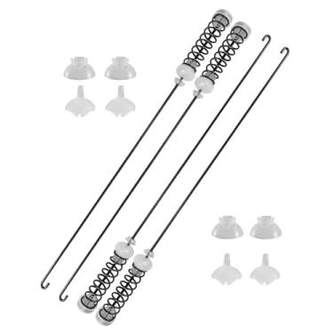 Imagem de W10821942 EAP11703289 Kit de haste de suspensão de arruela de 60 cm compatível com whirlpool kenmore maytag Máquina de lavar roupa pesada comercial, kit de amortecedor de suspensão substitui 4282747