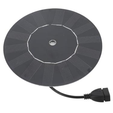 Imagem de Domary Carregador de Silicone Monocristalino de Painel Solar de 5 W, Carregador de Bateria Solar Silencioso Portátil para Luzes de Emergência, Semáforos