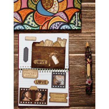 Imagem de 1 pastas, selos postais, filmes cortados, matrizes com tema de pasta, matrizes de corte de aço carbono, estênceis para álbum de fotos, álbum de fotos decorativo em relevo, cartão de papel, artesanato