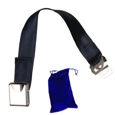 Imagem de Extensor de cinto de avião 2 em 1 serve para todas as companhias aéreas, incluindo Southwest Airline 737-800 737 max 8, ajustável 17,8-63,5 cm, conforto de viagem para pessoas grandes e gordas