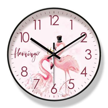 Imagem de Relógio de parede Flamingo Roma Silent Non-Ticking 30cm