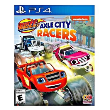 Imagem de Jogo Blaze And The Monster Machines Axle City Racers Ps4 Usa