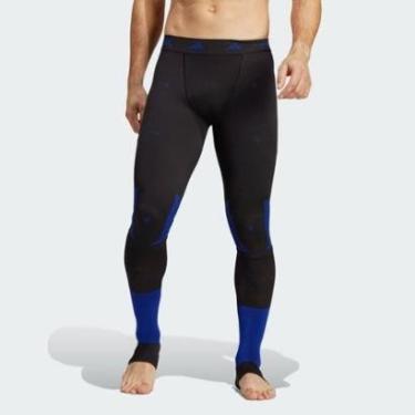 Imagem de Calça Legging Masculina Original Adidas Recharge Techfit IB6075-Masculino