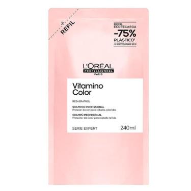 Imagem de Shampoo L'Oréal Professionnel Vitamino Color Refil 240ml - Loreal