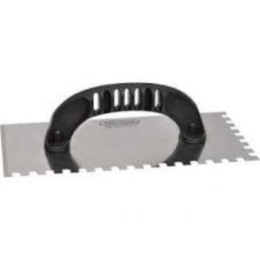 Imagem de Desempenadeira de aço dentada pequena - paraboni