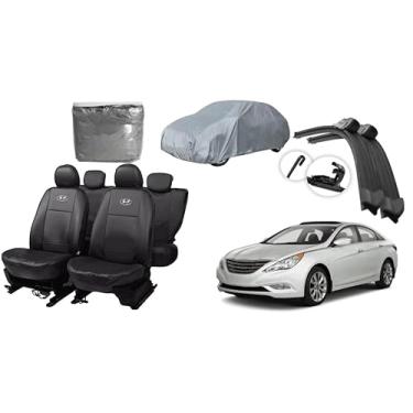 Imagem de Capa de couro +Capa de cobrir + Limpador de para - brisa -Hyundai sonata 10-13