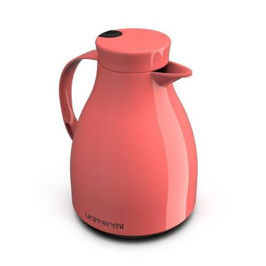 Imagem de Garrafa Térmica Bule Rosa 1,0l Café Quente Por Mais Tempo!