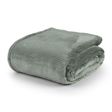 Imagem de Cobertor Ultrasoft Dublin Queen 01 Peça 100% Poliéster - Verde Louro