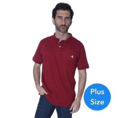 Imagem de Camisa Polo Plus Size Hipica Player Classic Elastano-Masculino
