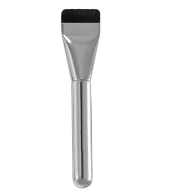 Imagem de Pincel liso aplicando corretivo, sem rastro, reparo, contorno, base líquida, pincel de maquiagem (prata)