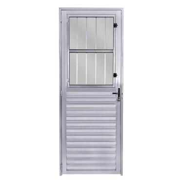 Imagem de Porta Postigo Direita Vidro Mini Boreal 210x90cm Ecosul Esquadrisul