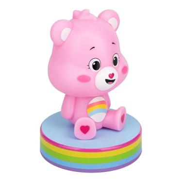 Imagem de Paladone Carinhoso Urso Rosa Torcida Mini Icon Light, Estatueta 3D Oficialmente Licenciada Lâmpada LED Colecionável para Meninas e Mulheres, Quartos e Casa, Mercadoria da Cultura Pop