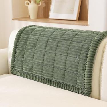 Imagem de Royhom Capa de almofada para sofá, apoio de braço, apoio de cabeça, compatível com animais de estimação, protetor de móveis para animais de estimação, poltrona, poltrona, poltrona, poltrona, sofá em