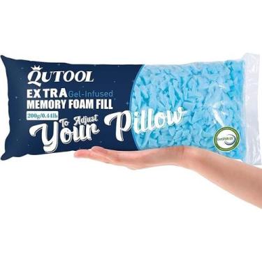 Imagem de Preenchedor de cadeira QUTOOL Bean Bag 200g de espuma viscoelástica tr