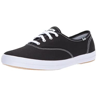 Imagem de Keds Tênis feminino Keds Champion de lona com cadarço, Pedregulho/malhado, 44