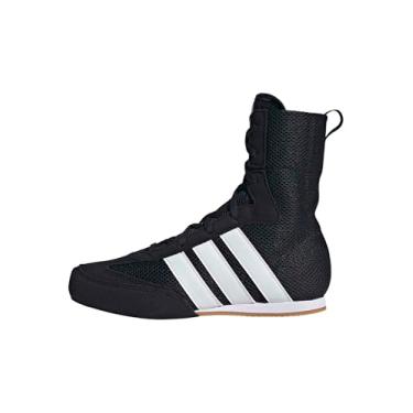 Imagem de adidas Tênis unissex infantil Box Hog 2 Classic K, preto/branco/preto, 2
