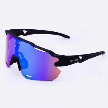 Imagem de Óculos de Sol HUPI Quiriri Sertões Preto - Lente Verde Espelhado-Unissex