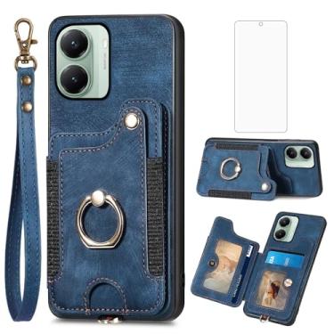 Imagem de Asuwish Capa de telefone compatível com Poco X7 Pro FGDGNK US Blue