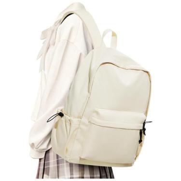 Imagem de Mochila UPPACK leve à prova d'água para bege universitário