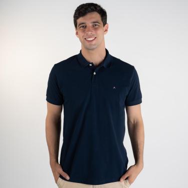 Imagem de Camisa Polo Aramis Piquet Azul Marinho-Masculino