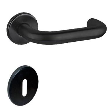 Imagem de Fechadura 517 St2 55mm Inox Preto Lafonte - LaFonte Assa Abloy
